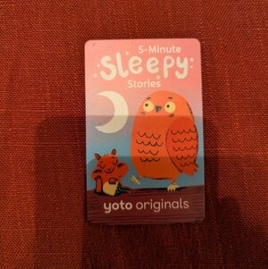 Yoto Originals 5-Minute Sleepy Stories Card - Pink